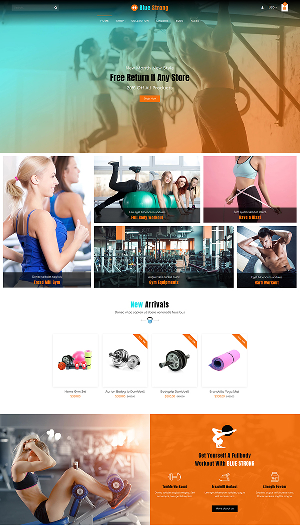 Fitness Theme